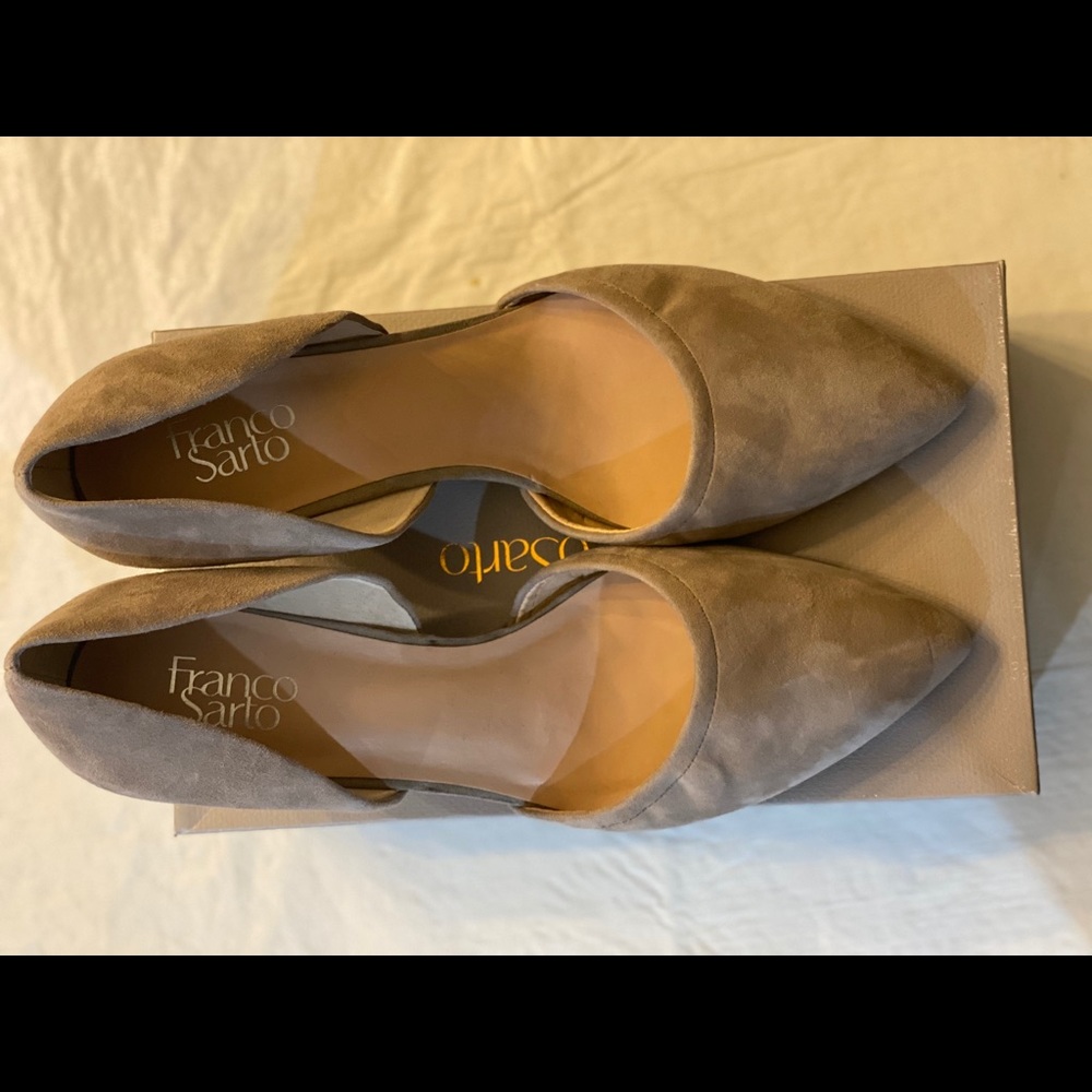 Women’s d’orsay wedge pump by Franco Sarto